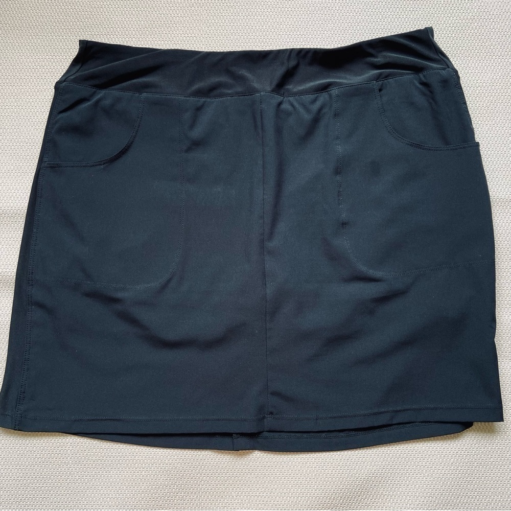 🍀3 for $25🍀 Tee Time Black Golf Skort Size Large